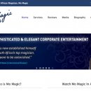 Mo Magic Complete CMS Website